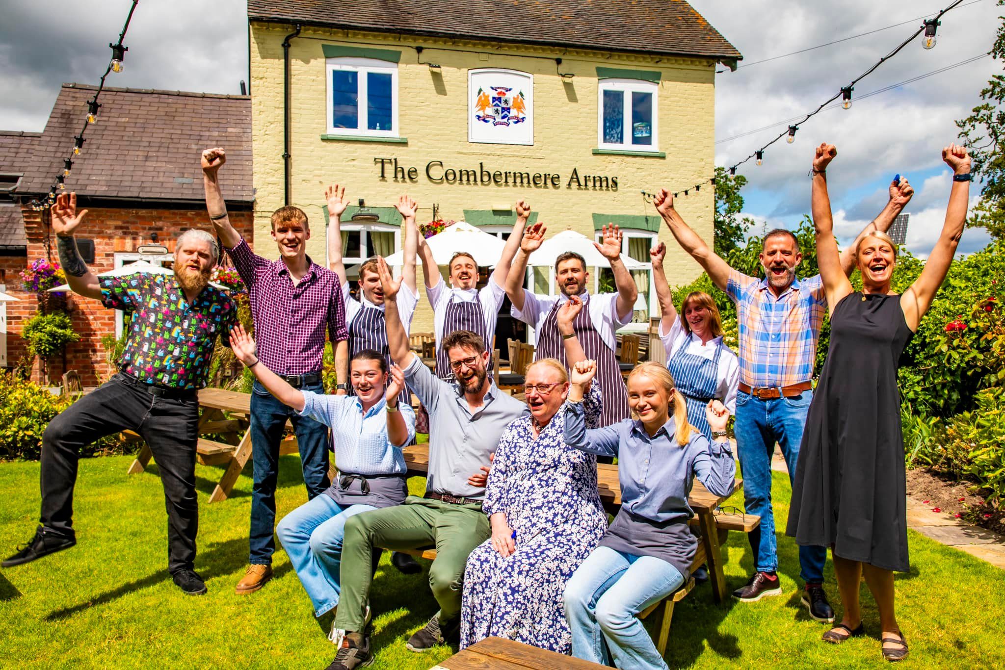 Combermere Arms Team Crew